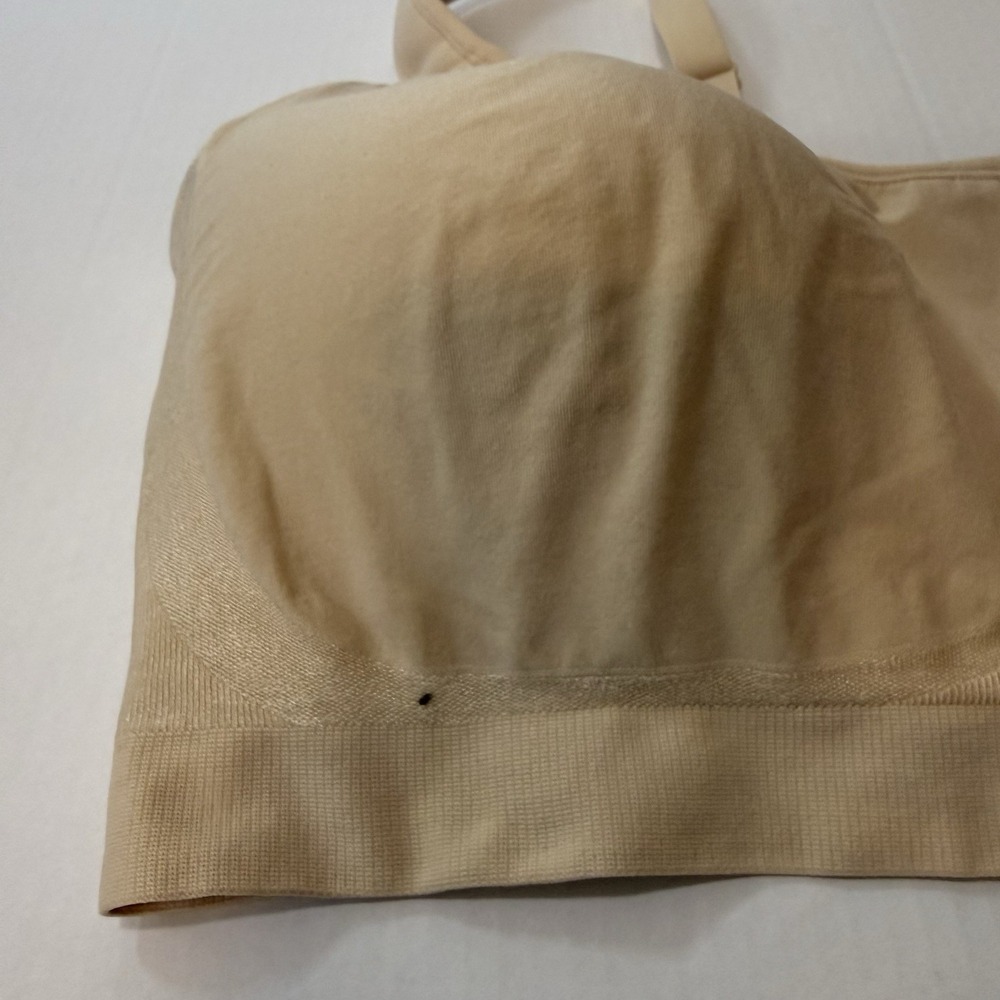Truekind Daily Comfort Wireless Shaper Bra Women 4XL Nude Stretch Full Coverage - Picture 2 of 8